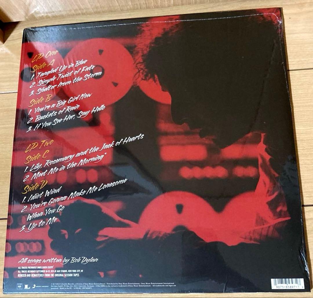 Bob Dylan More Blood,More Tracks レコード LP
