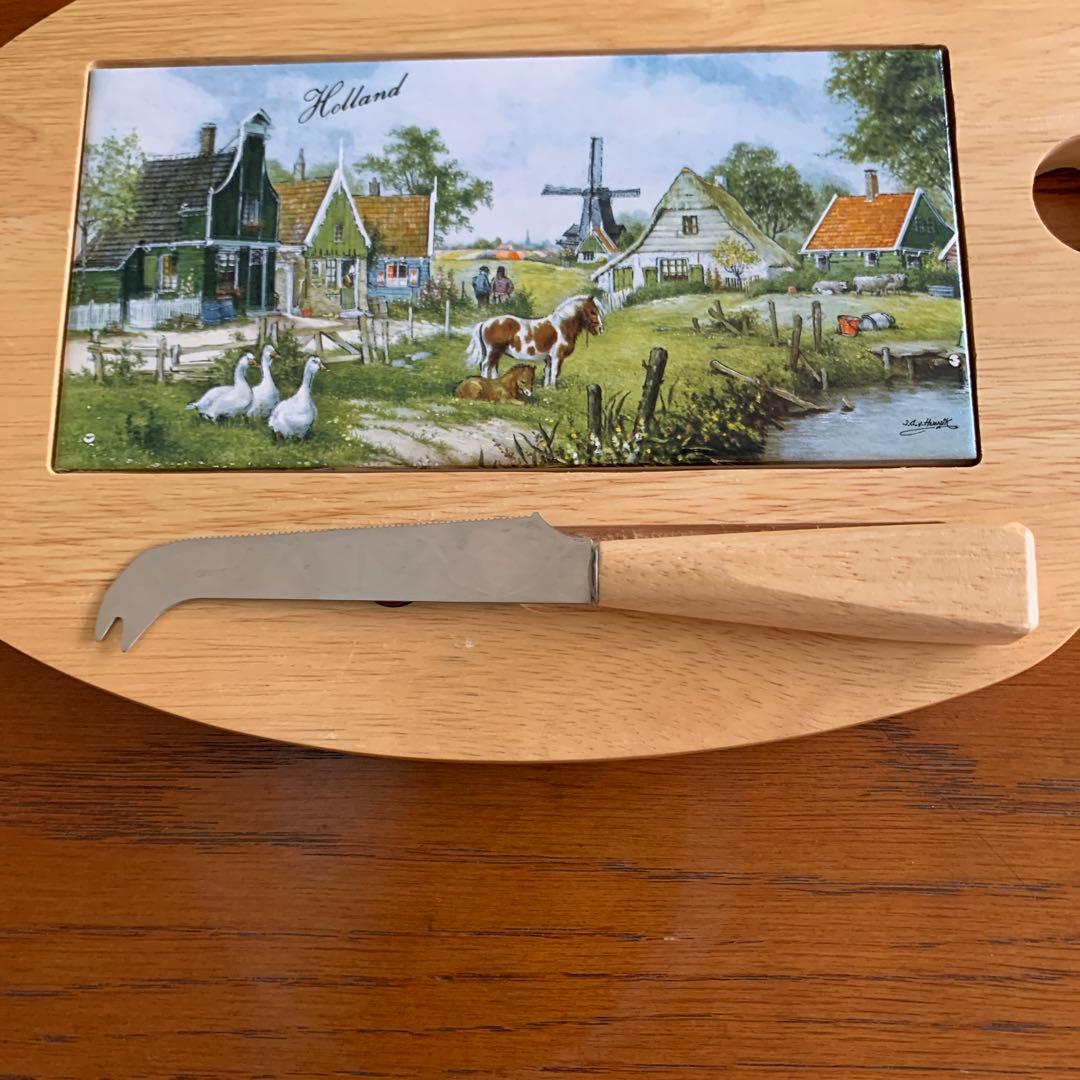 Ele s va HOLLAND チーズカッター　カッティングボード　レア