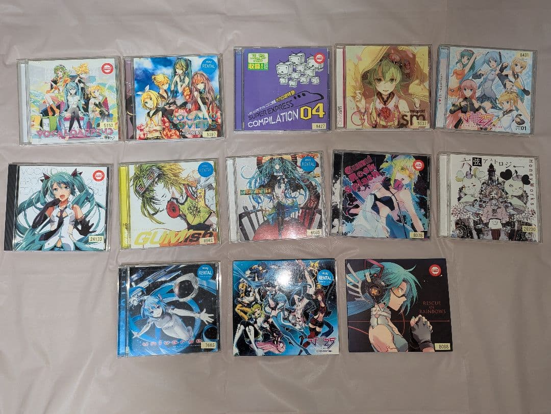 【まとめ売り】ボカロ CD 44枚 (レンタル落ち、中古品)