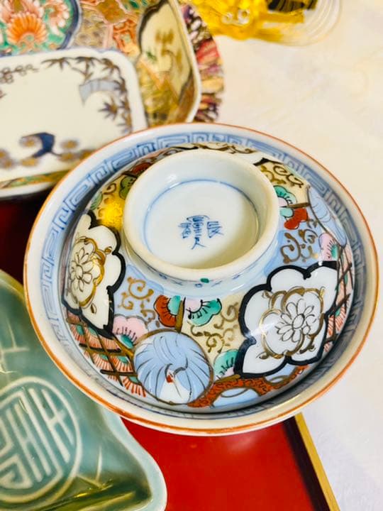 A6 高級骨董膳　古伊万里膳 1名様　6点　おもてなし