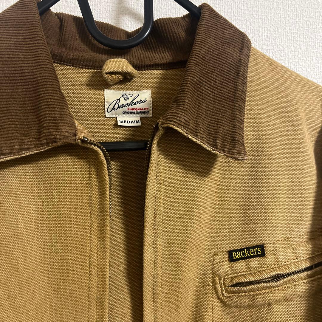 Backers ジャケット ブラウン