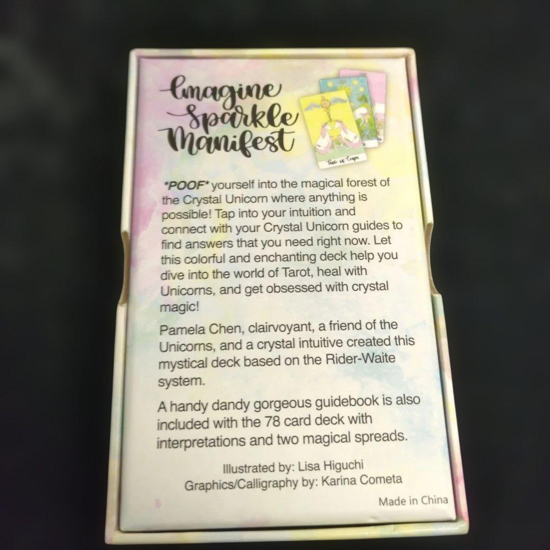 chrystal unicorn tarot 英語版解説書付き・正規品