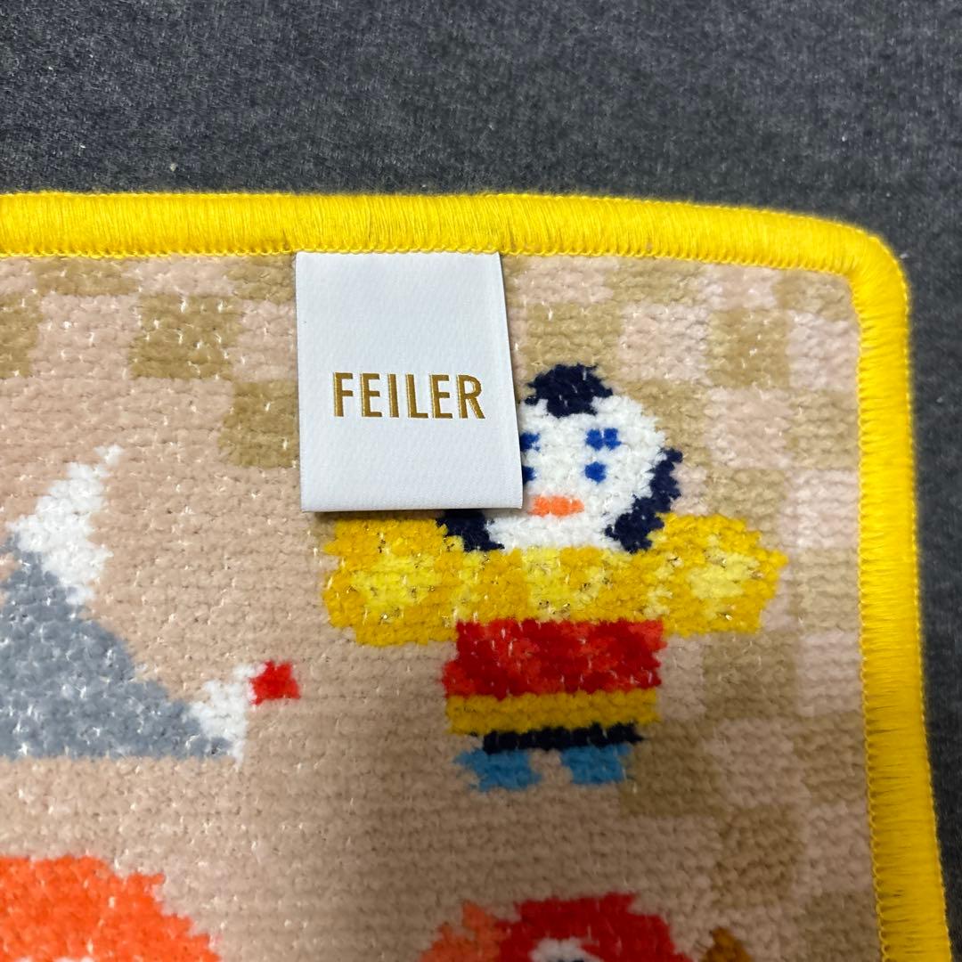 FEILER×JAL限定　 開運モチーフ タオルハンカチ　 ２枚