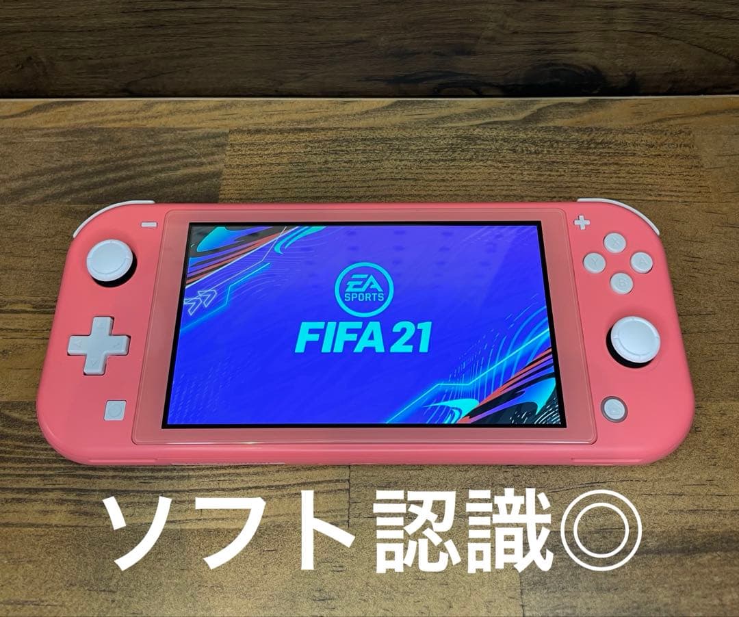 Switch lite ピンク　本体のみ　難あり。