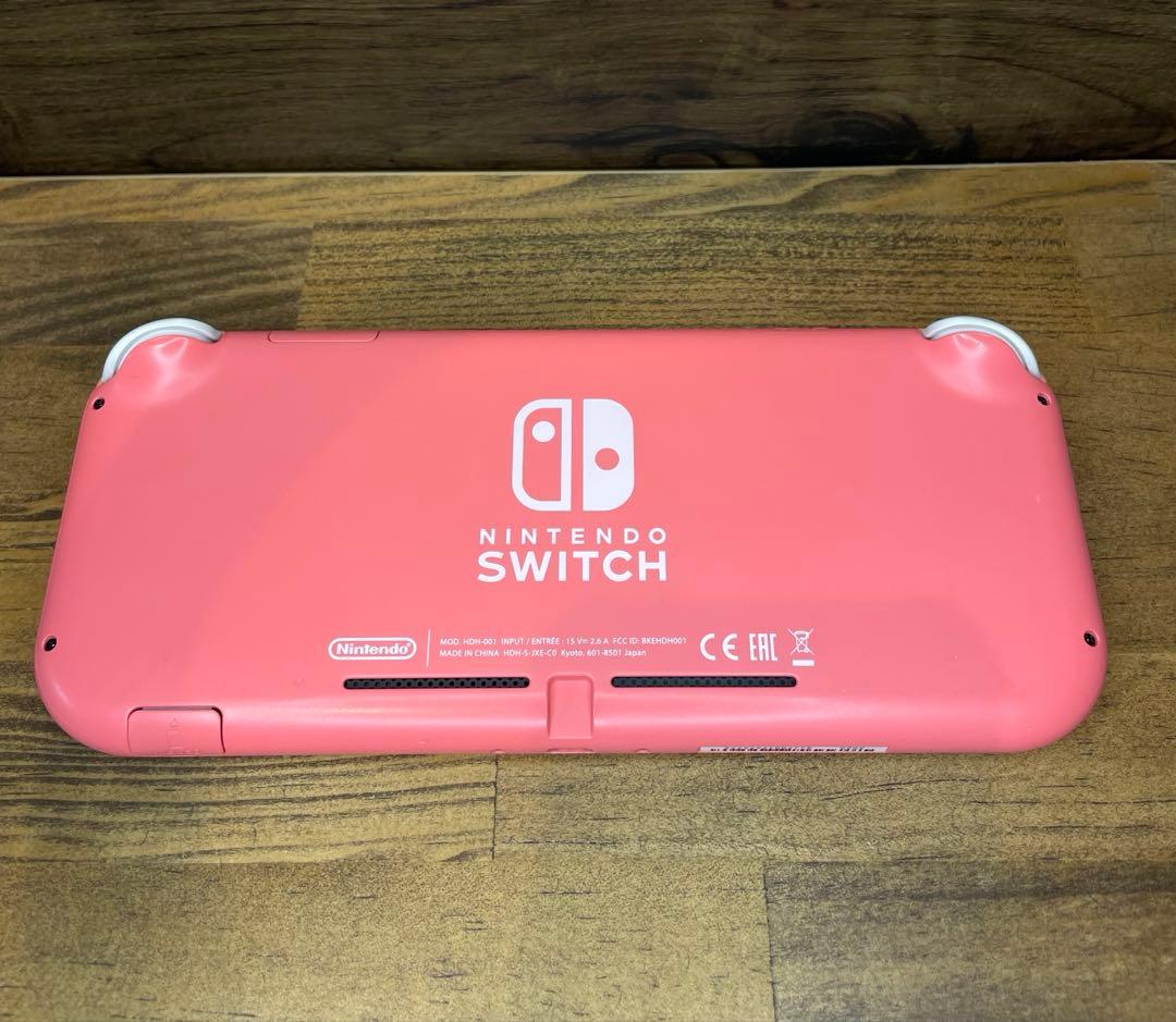 Switch lite ピンク　本体のみ　難あり。