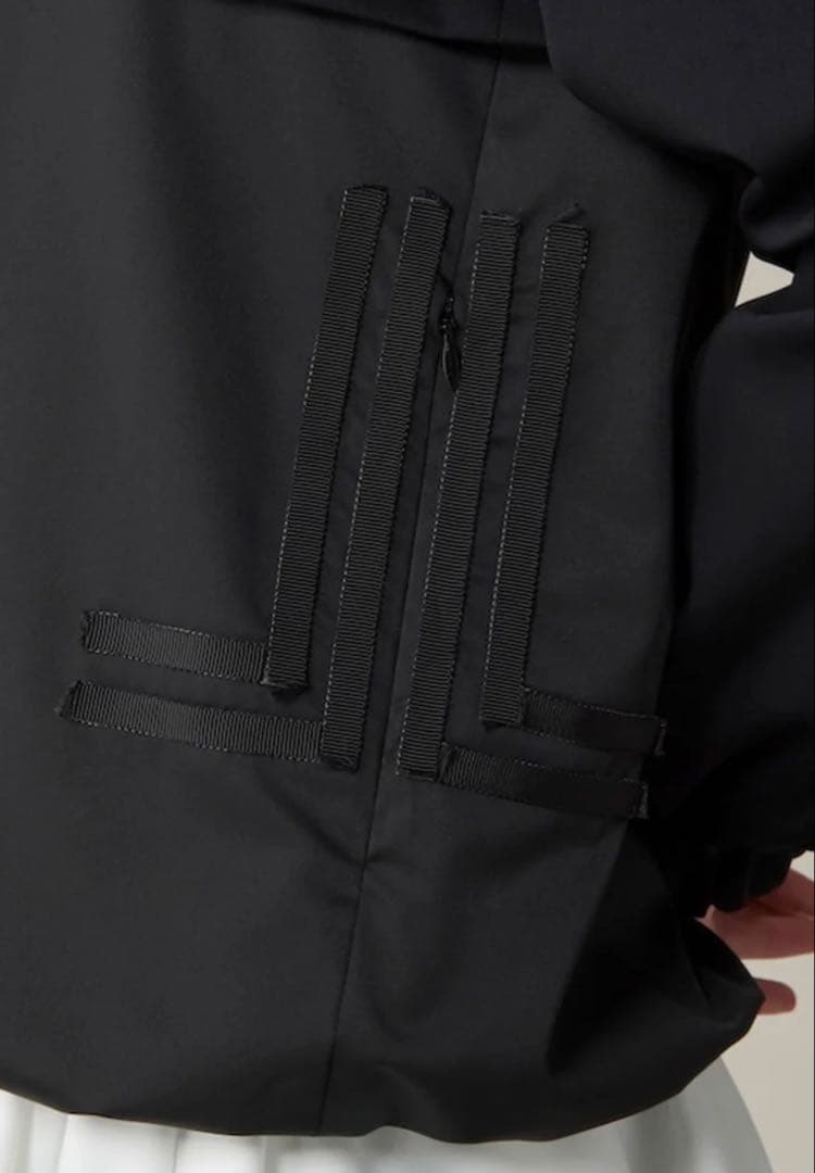 LANVIN SPORT チュニック丈プルオーバーブルゾン