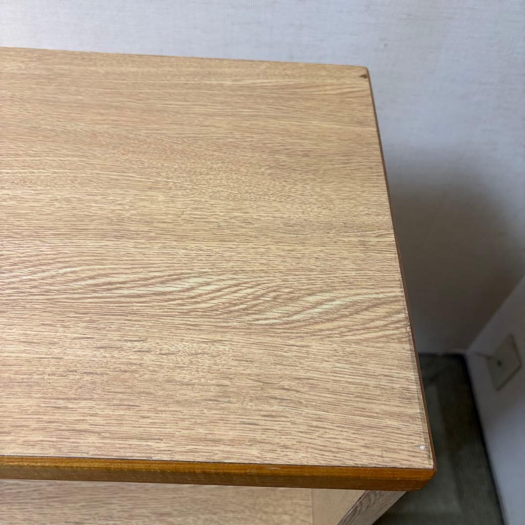木製本棚 ナチュラルウッド 収納　引き出し付き