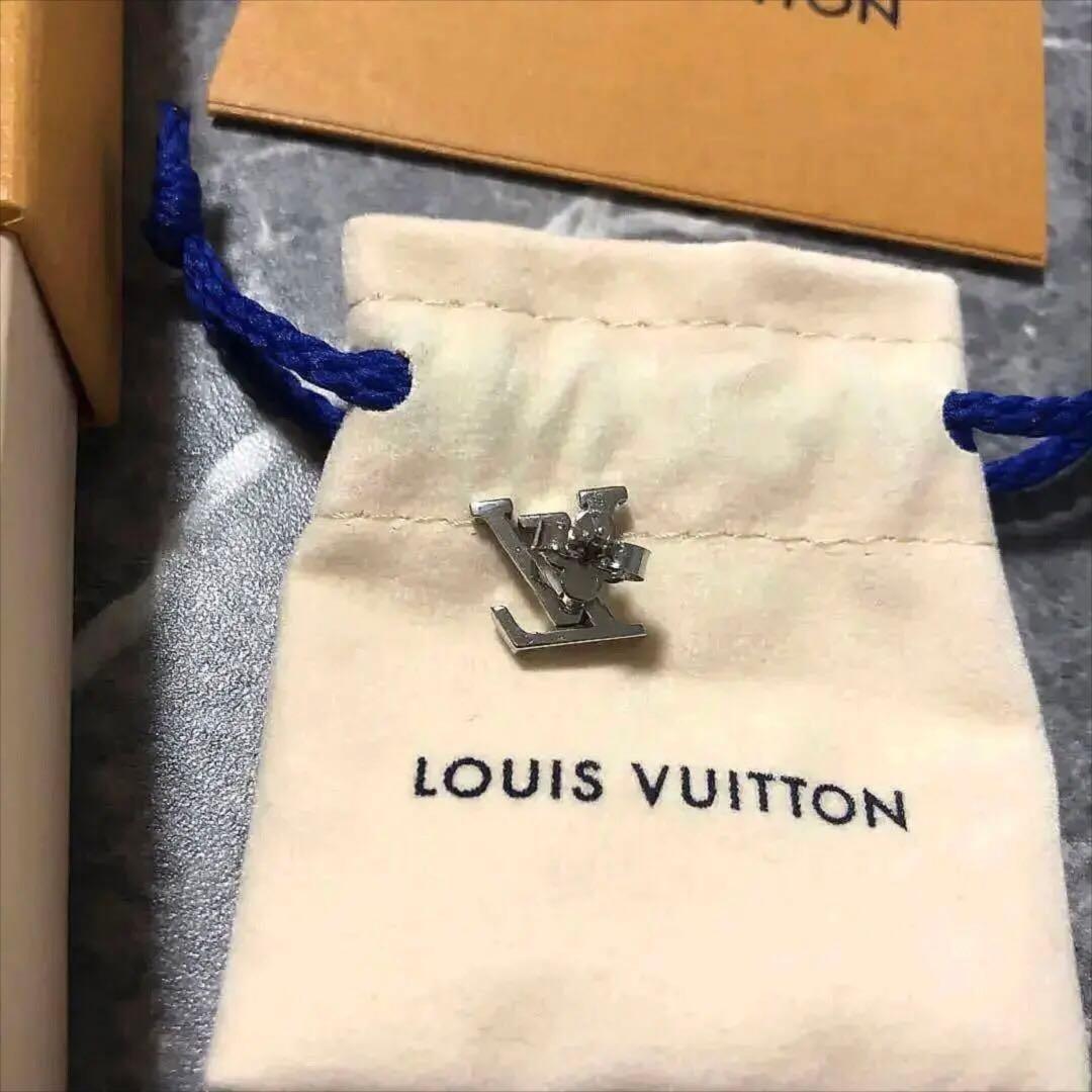 LOUIS VUITTON ヴィトン アイコニック ストラス ピアス　片耳