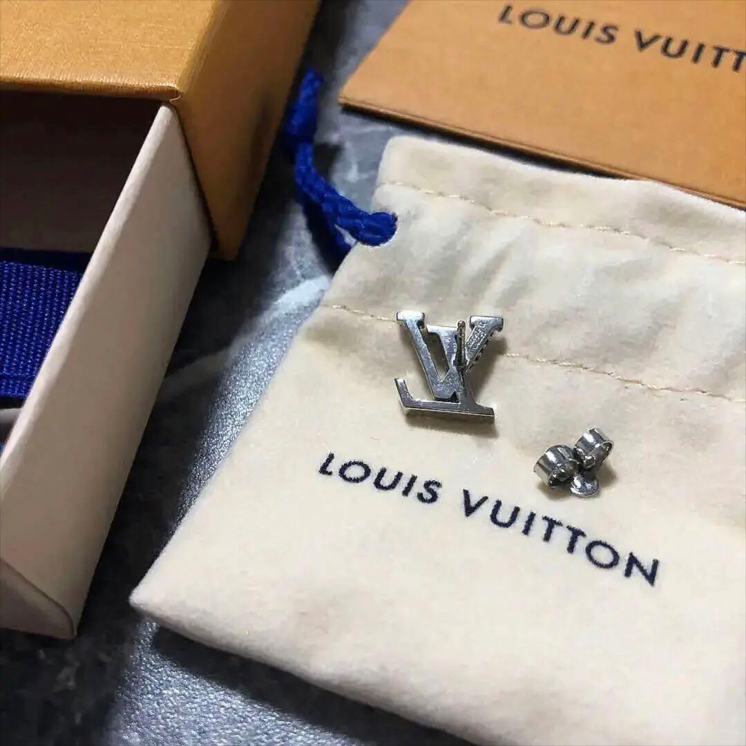 LOUIS VUITTON ヴィトン アイコニック ストラス ピアス　片耳