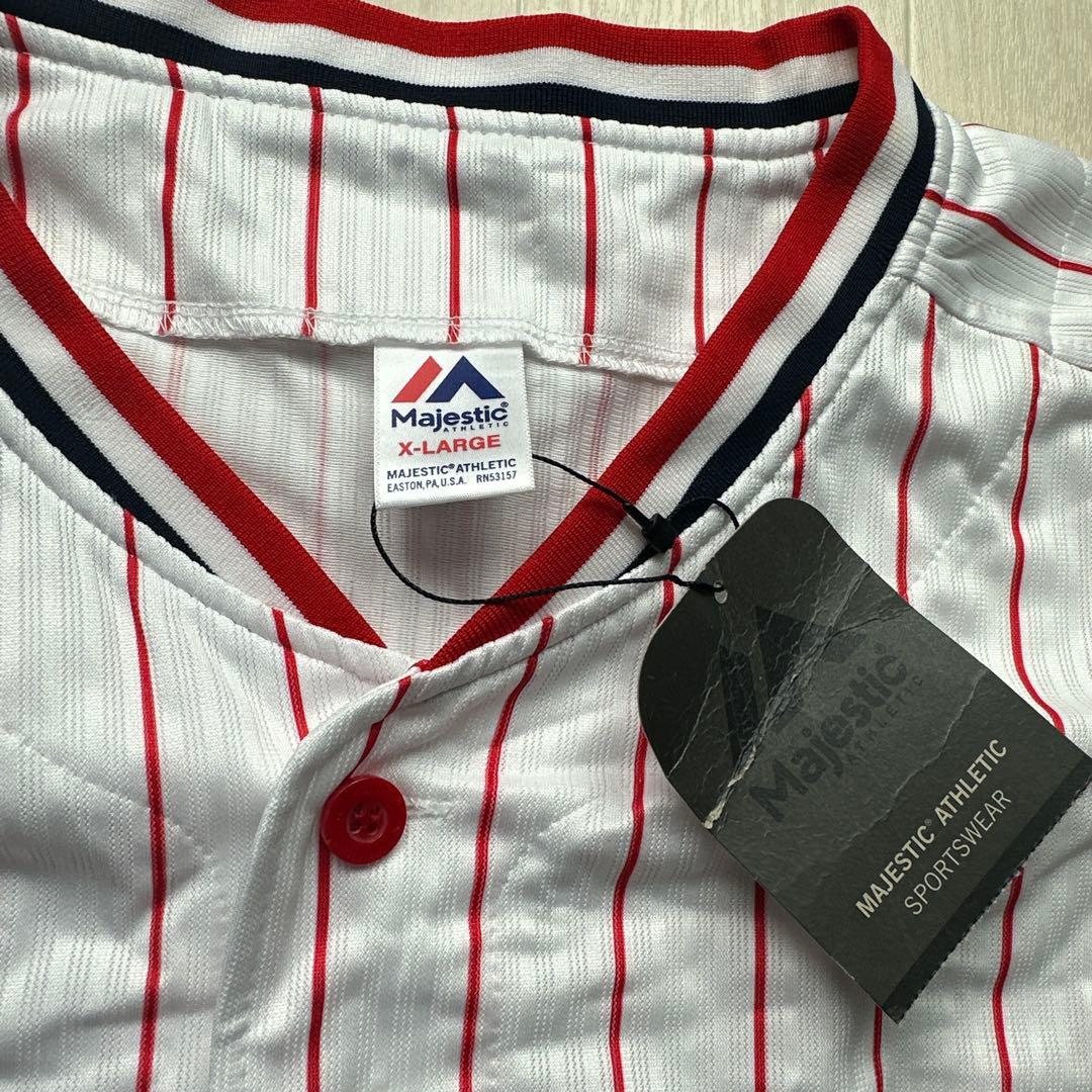 マジェスティックヤクルトスワローズユニフォーム復刻XL新品タグ付