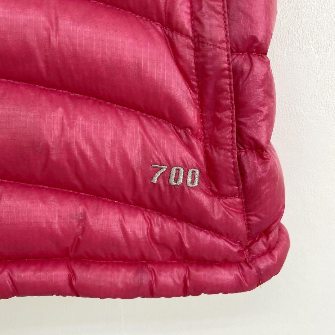 ノースフェイス SUMMIT 700FIL タウンベスト ピンク レディースM