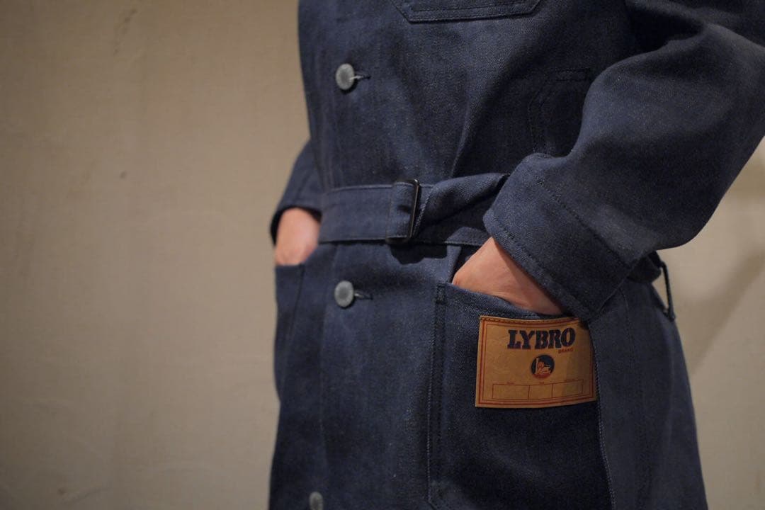 Nigel Cabourn LYBROフォアマンジャケット48デニムコート