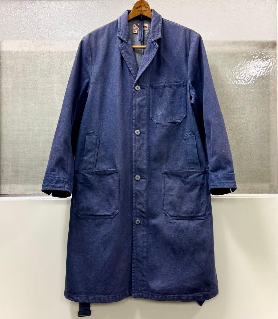 Nigel Cabourn LYBROフォアマンジャケット48デニムコート