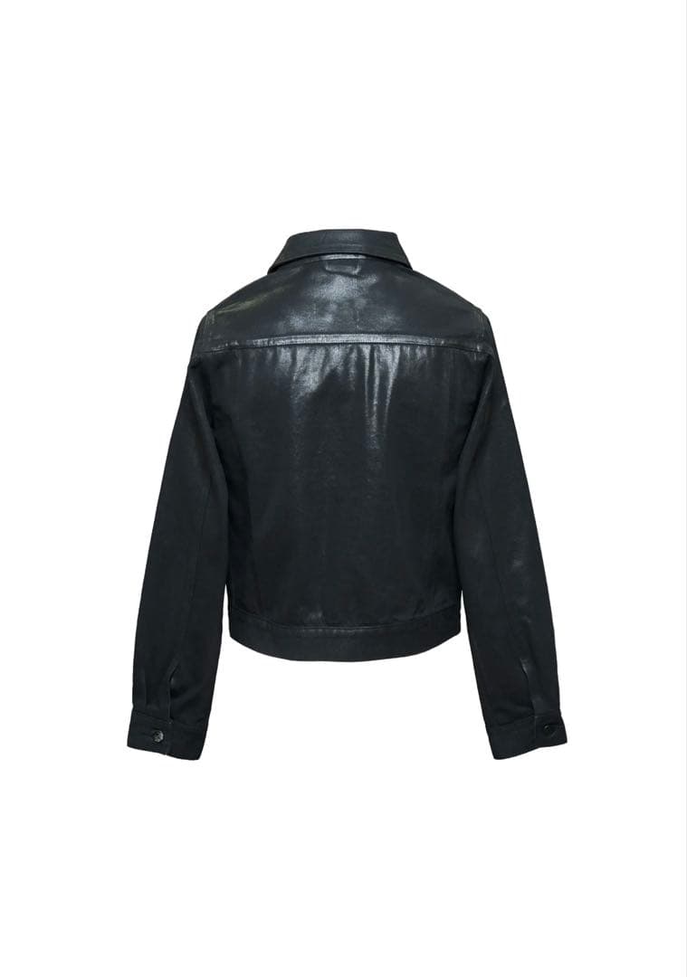ジャケット・アウター jentlouis Resin Coated Denim Jacket