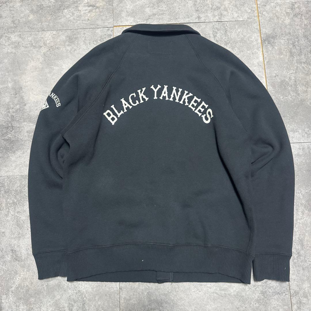 monkeytime×NEGROLEAGUES NY スウェットカーディガン