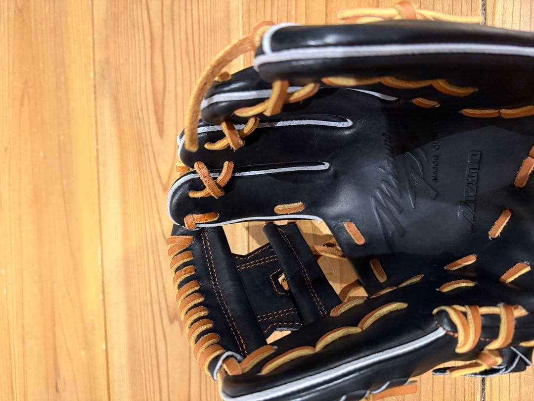 【最終値下3/10まで】Mizuno Pro 硬式グローブ ブラック/ブラウン