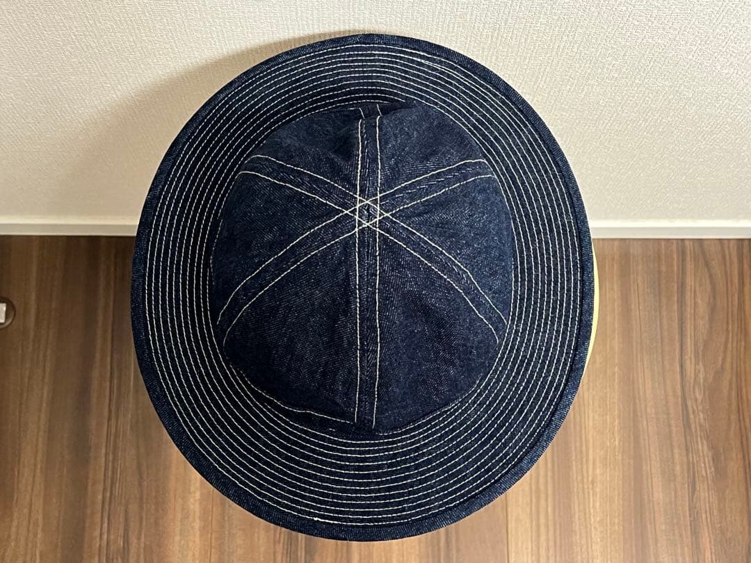 BEAMS PLUS MIL Hat インディゴデニム アーミーハット