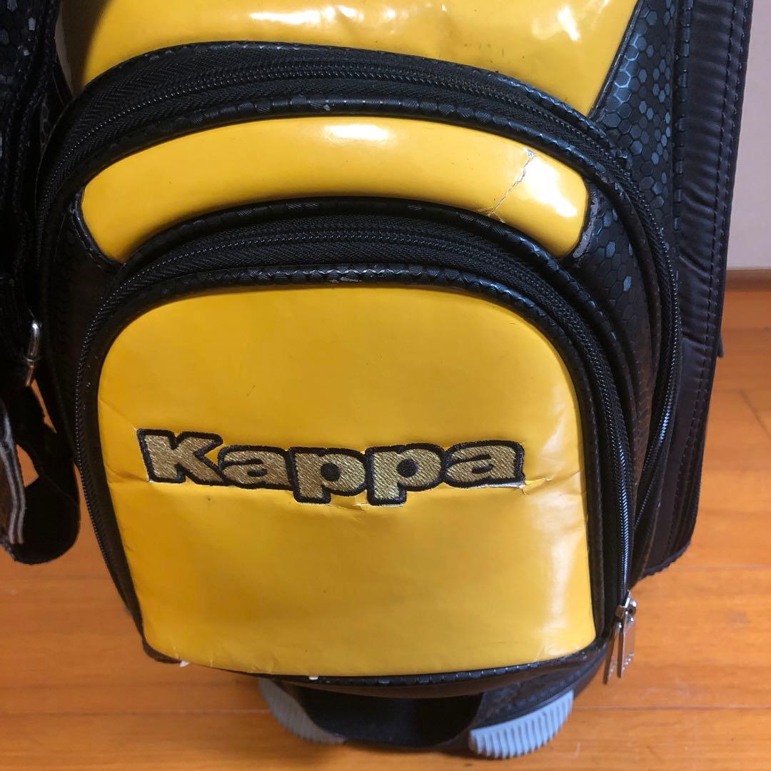 Kappa カッパ キャディバッグ イエロー フード付き
