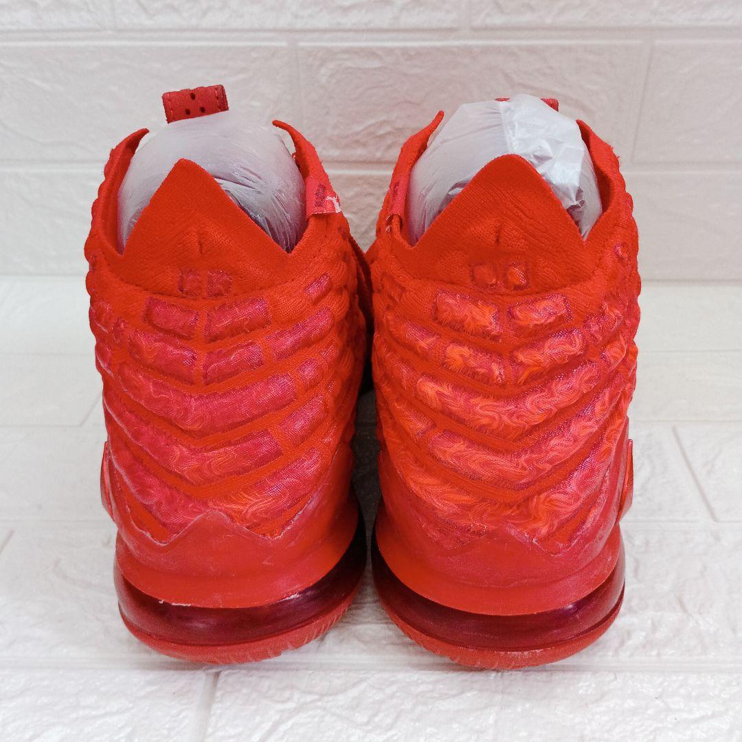 大きいサイズ 29.5 NIKE ナイキ レブロン17 レッド バッシュ バスケ