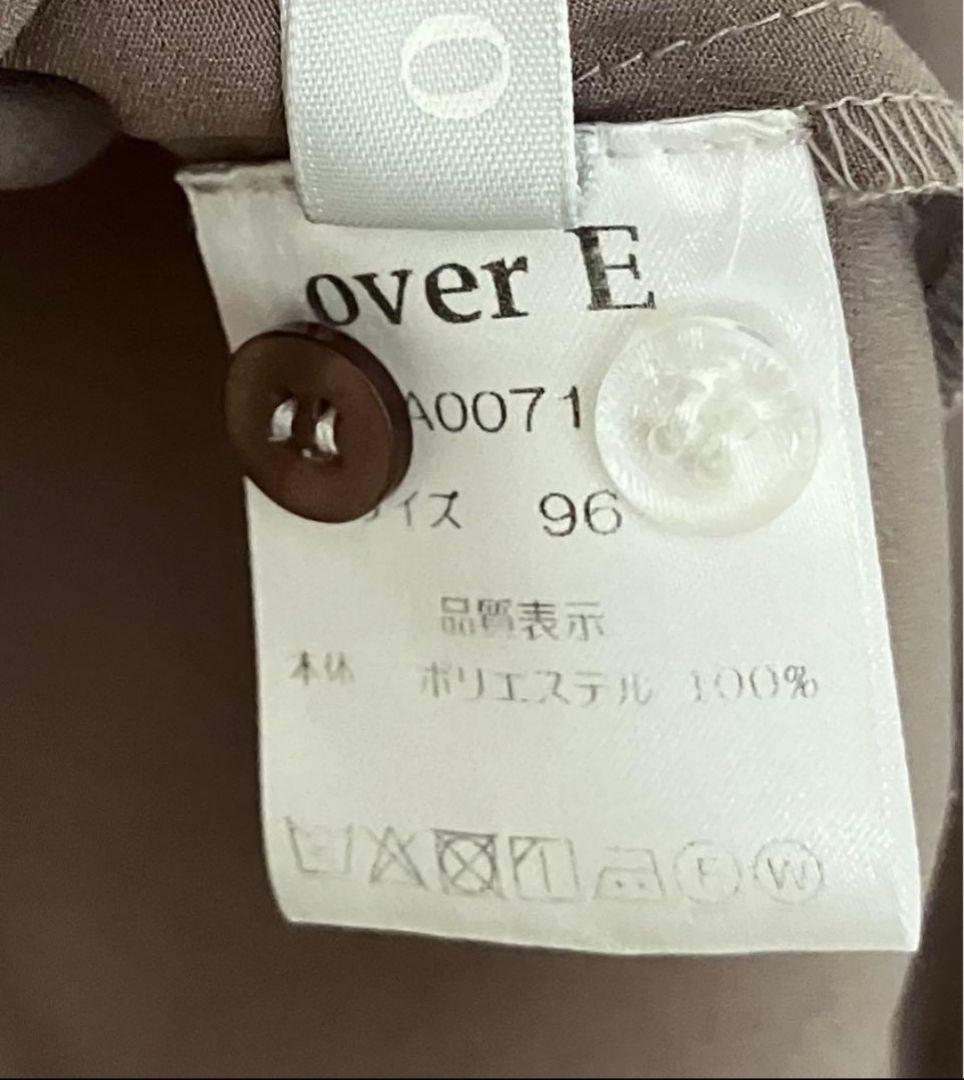 週末セール中！　overE ボウタイブラウス　ローズブラウン　96