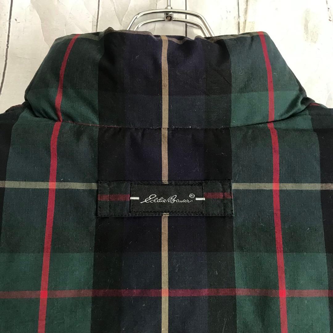 Eddie Bauer エディーバウアー リバーシブル グースダウンベスト