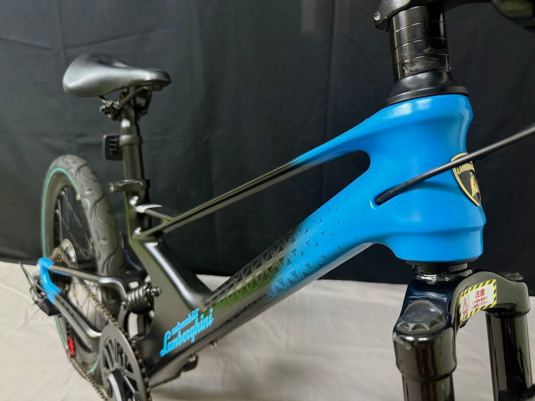 Lamborghini 子供用自転車 20インチ フルサスペンション 7段変速