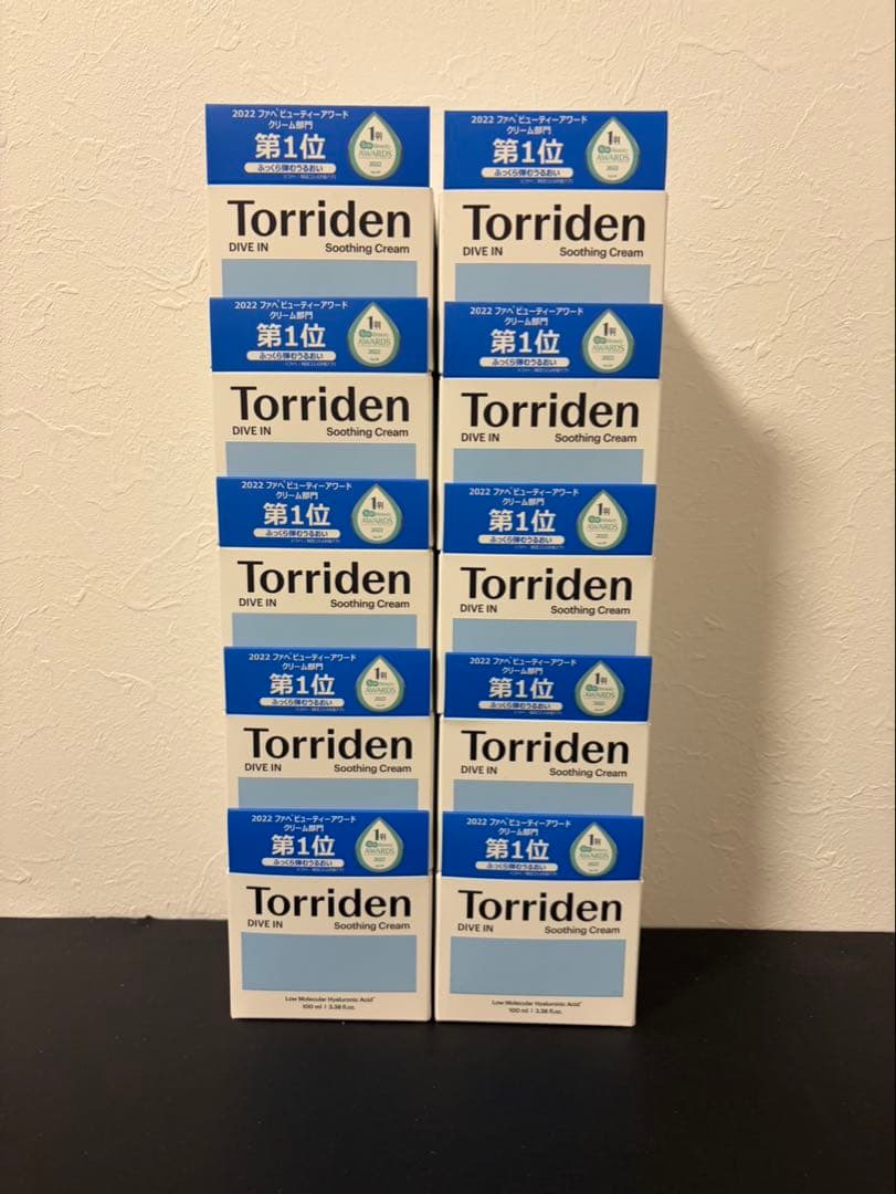 【新品】Torriden トリデン ダイブイン スージングクリーム 10個