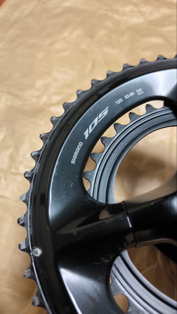 【最新12S】SHIMANO 105 FC-R7100 50-34T【美品】