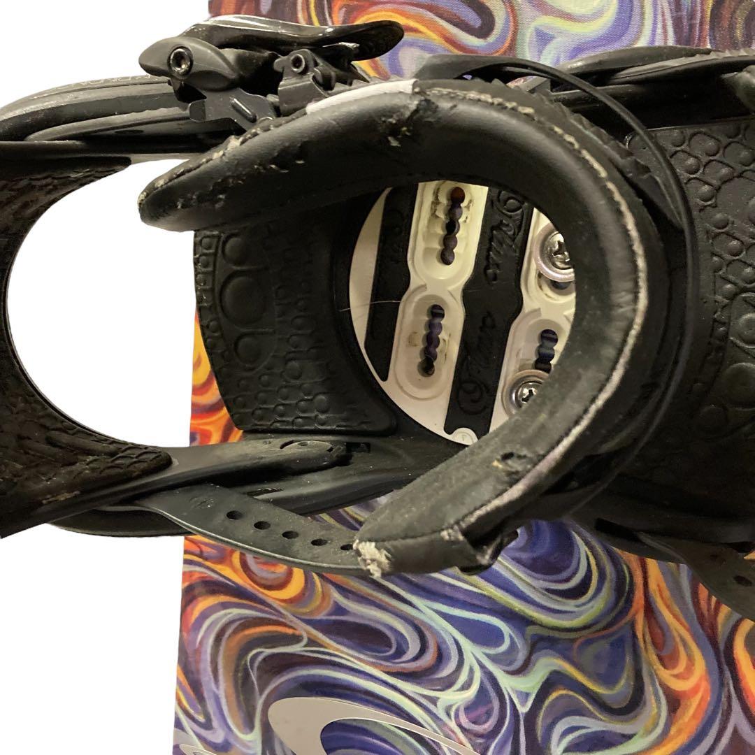 【メ0204-09】BURTON スノーボード 156cm バインディング付き