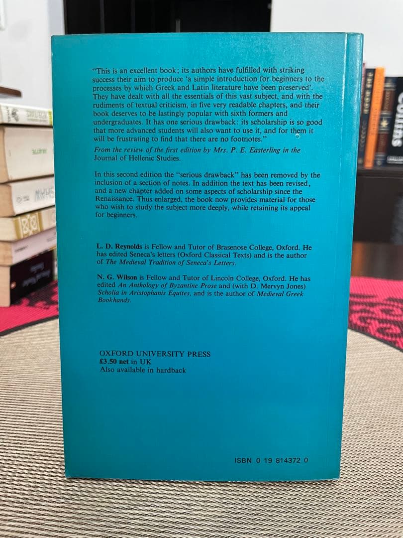希少　SCRIBES & SCHOLARS Second Edition