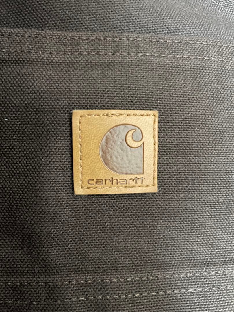 usa製 Carhartt ペインターパンツ ダブルニー B136 ブラウン