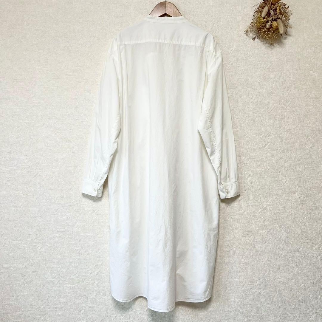 ARTS＆SCIENCE ノーカラーロングシャツワンピース 定価65000円