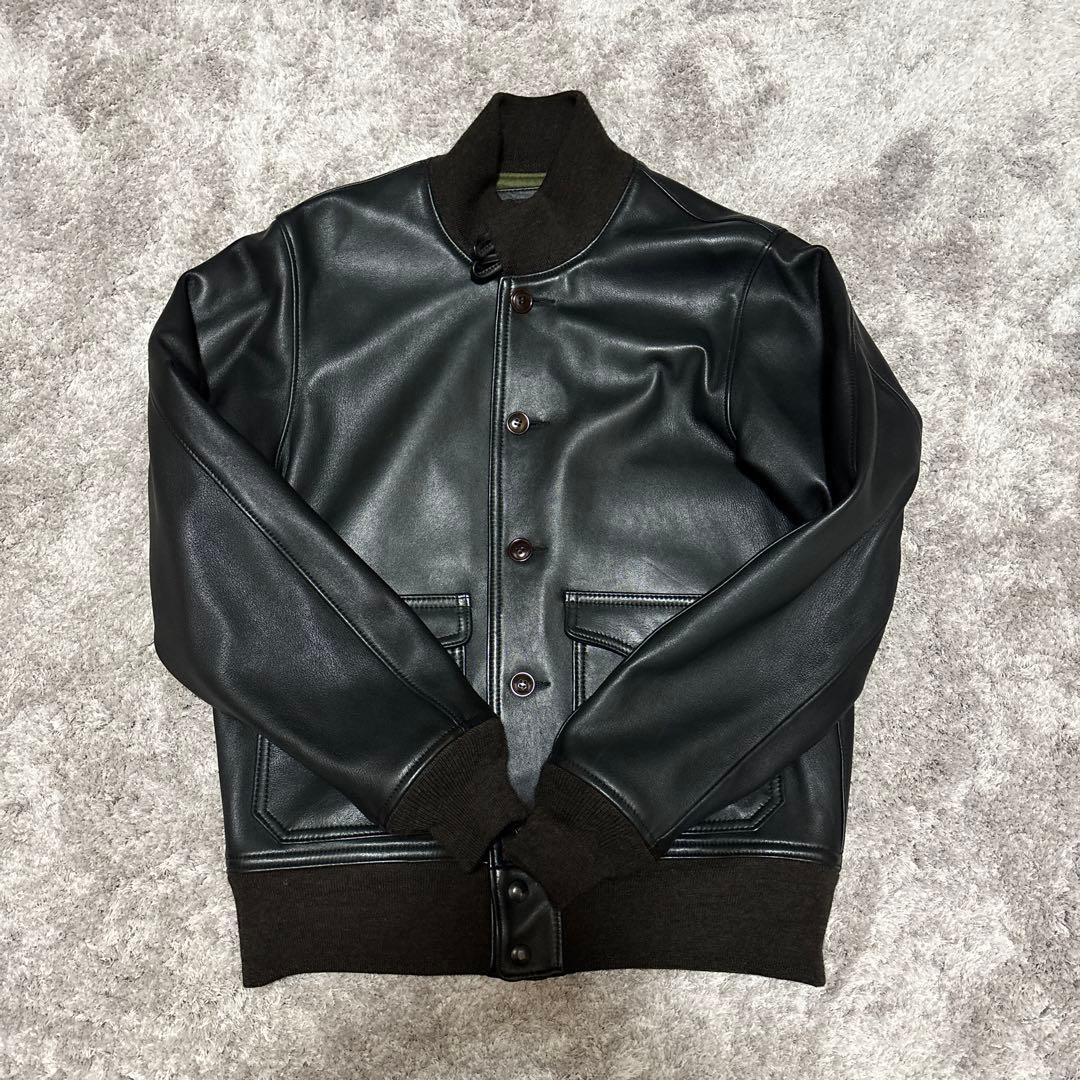 Y’2 LEATHER A-1 フライトジャケット　レザージャケット