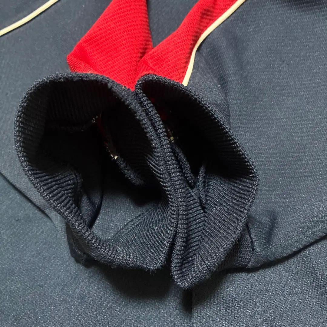 【希少】NIKE バスケットボール ジャージ上下 サイドスナップ L/M 濃紺
