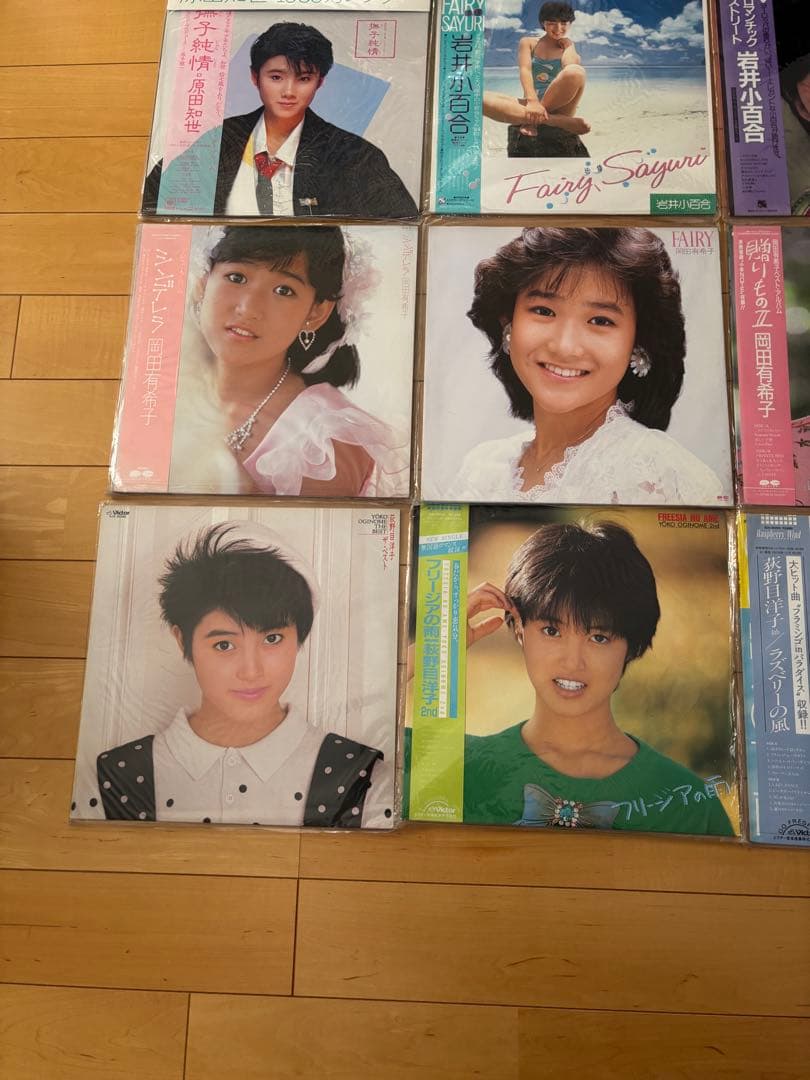 レコード昭和アイドル LP16 シングル24 セット売り