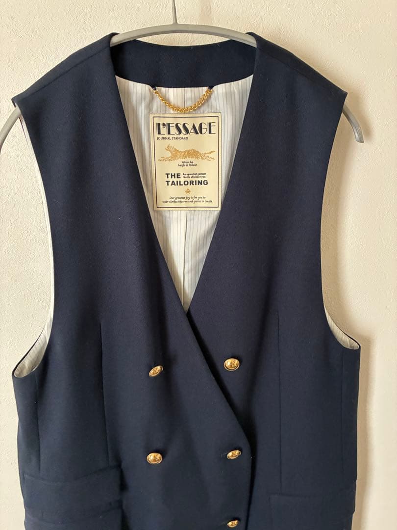 a33.chouchou　ジレセットアップ