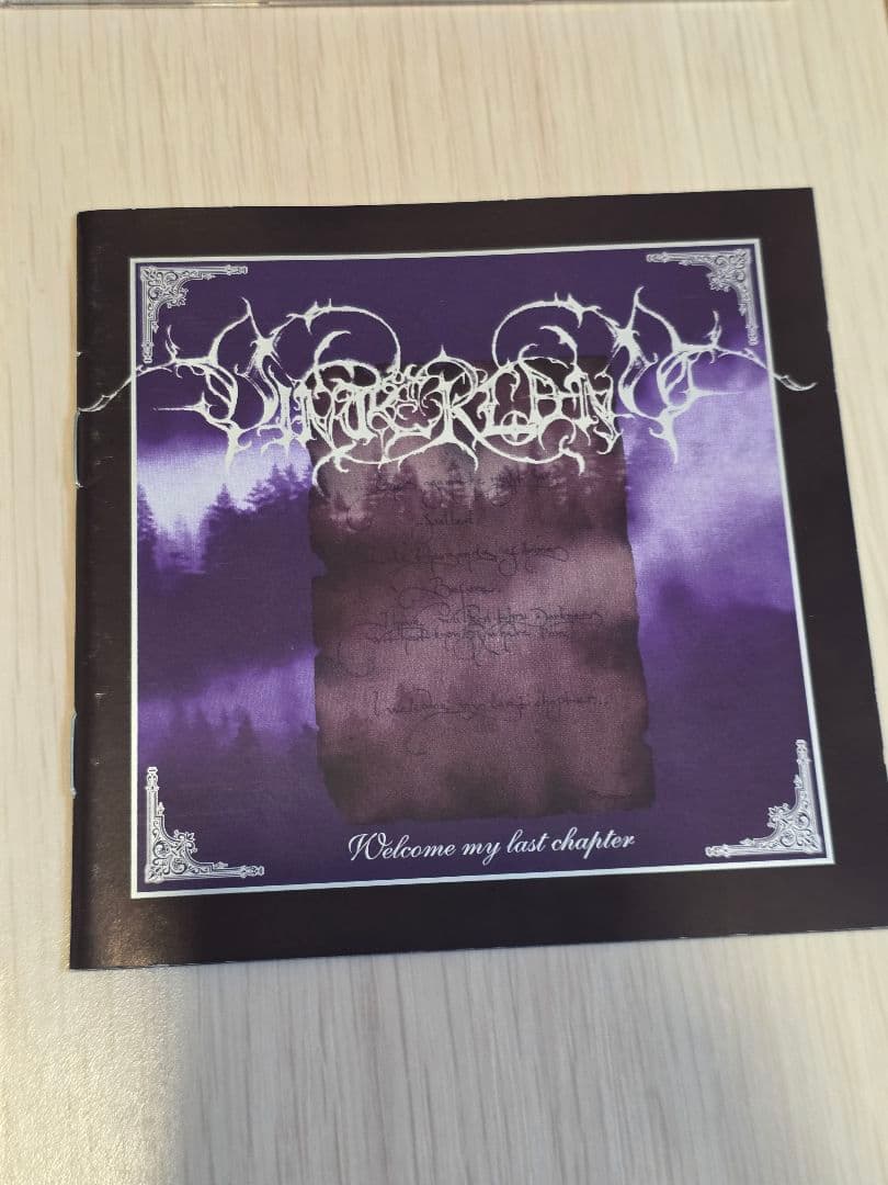 洋楽 Welcome My Last Chapter / Vinterland