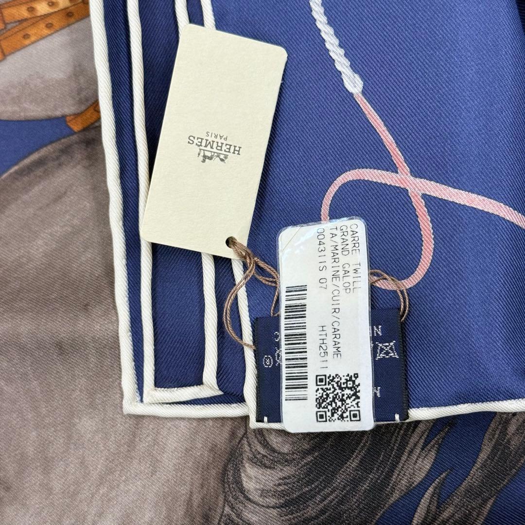 新品未使用　HERMES エルメス カレ 90 《グラン・ギャロップ》