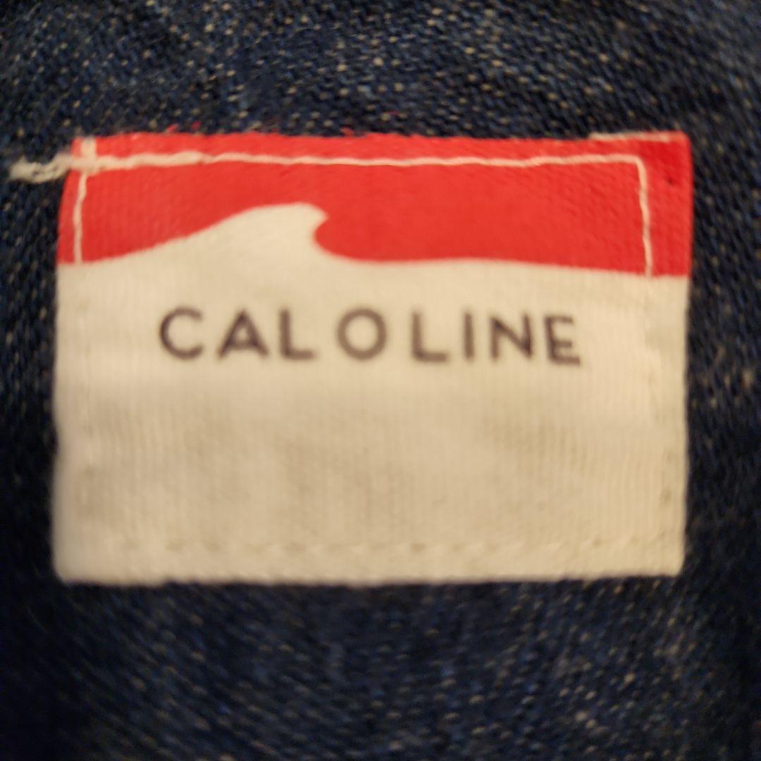 美品 CALOLINE バレルペインターパンツ ネップデニム デニム ジーンズ