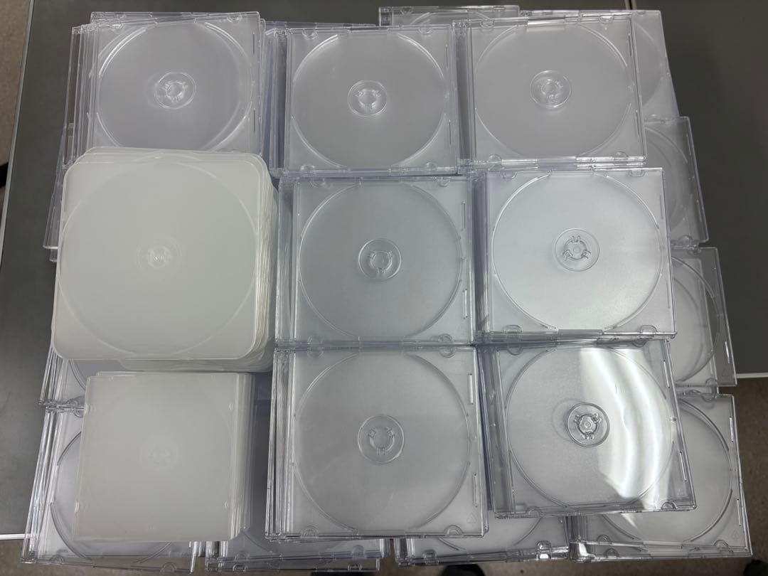透明CDケース　525枚セット