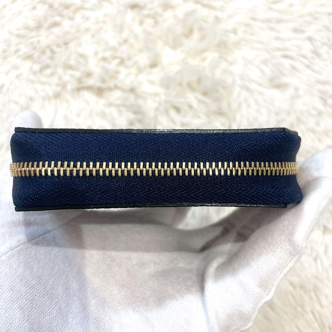 ♡極美品♡ Larcobaleno ラルコバレーノ　スマートWキー　カード　紺