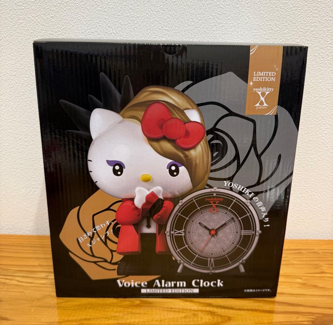 YOSHIKITTY ヨシキティ 目覚まし時計 限定 美品