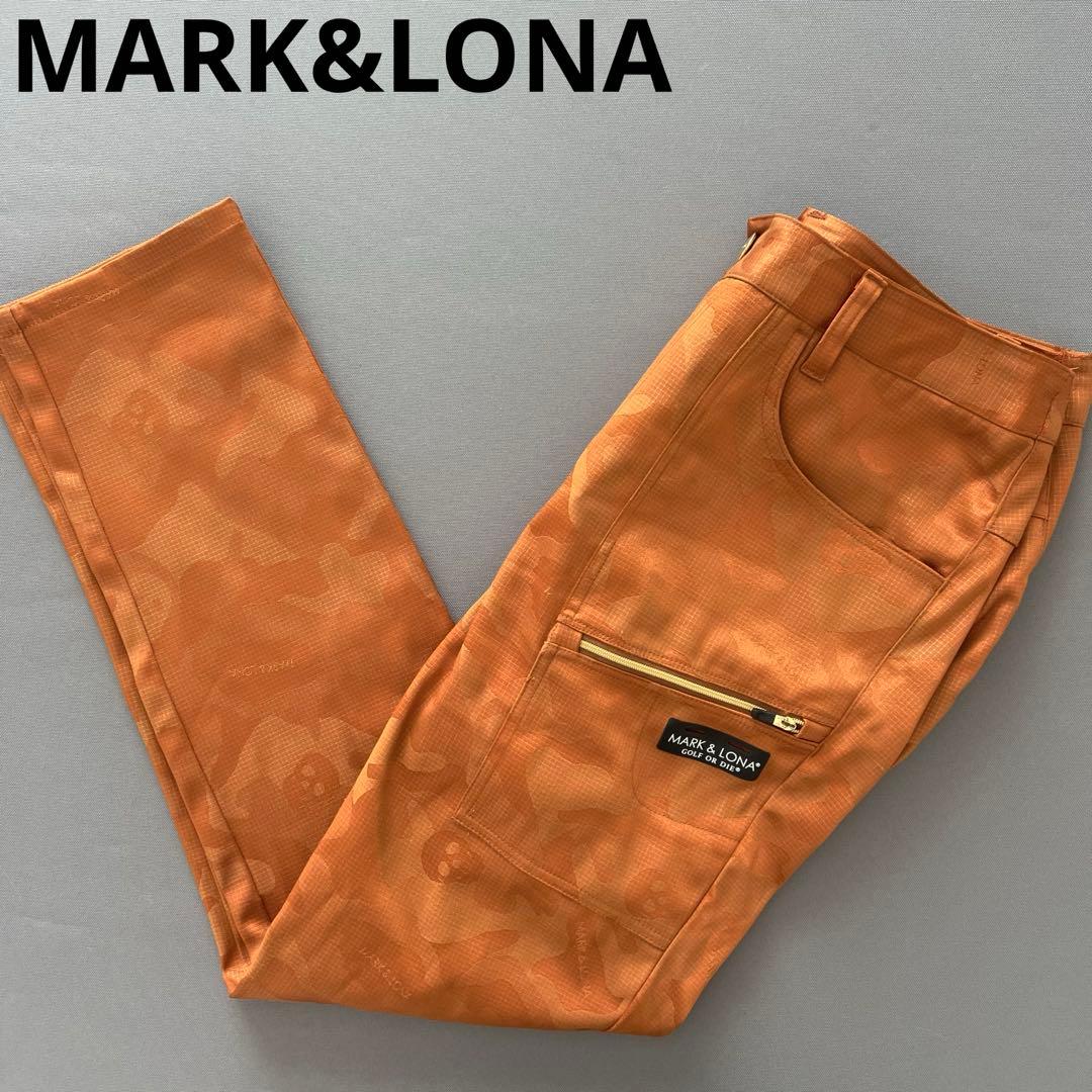 MARK&LONA マークアンドロナ　カモフラ　ゴルフパンツ　迷彩　レディース