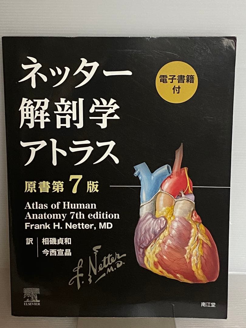 【電子書籍未使用】ネッター 解剖学アトラス（原書第７版）