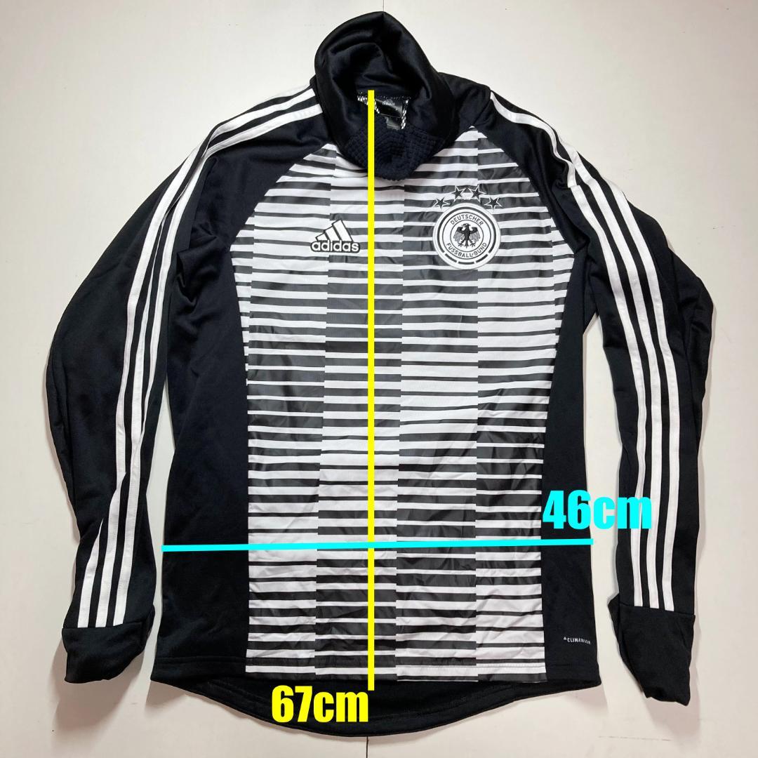 ドイツ代表 adidas　トレーニングトップ　ピステ Sサイズ　ハイネック
