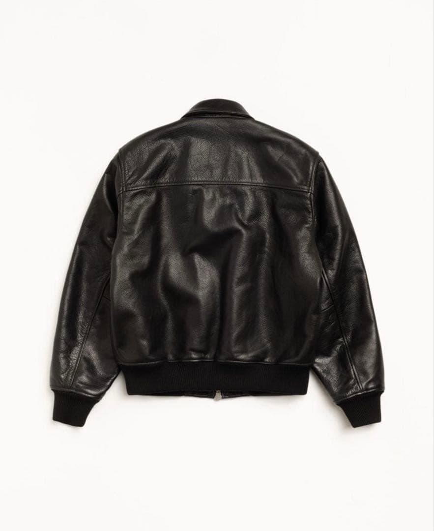 STUSSY 24AW leather flight jacket Sサイズ