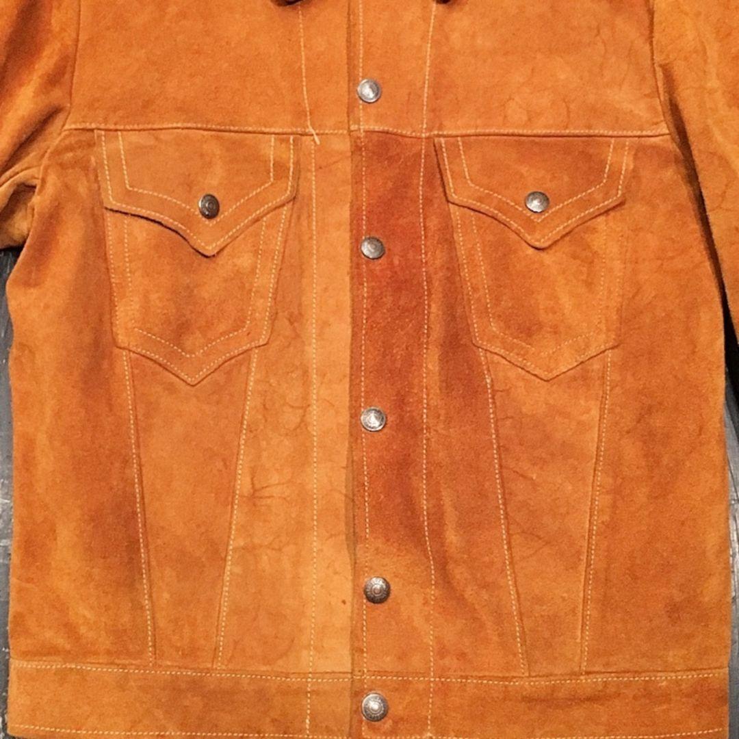 極希少 60s LEVI'S 70505 3rd スエードジャケット BigE