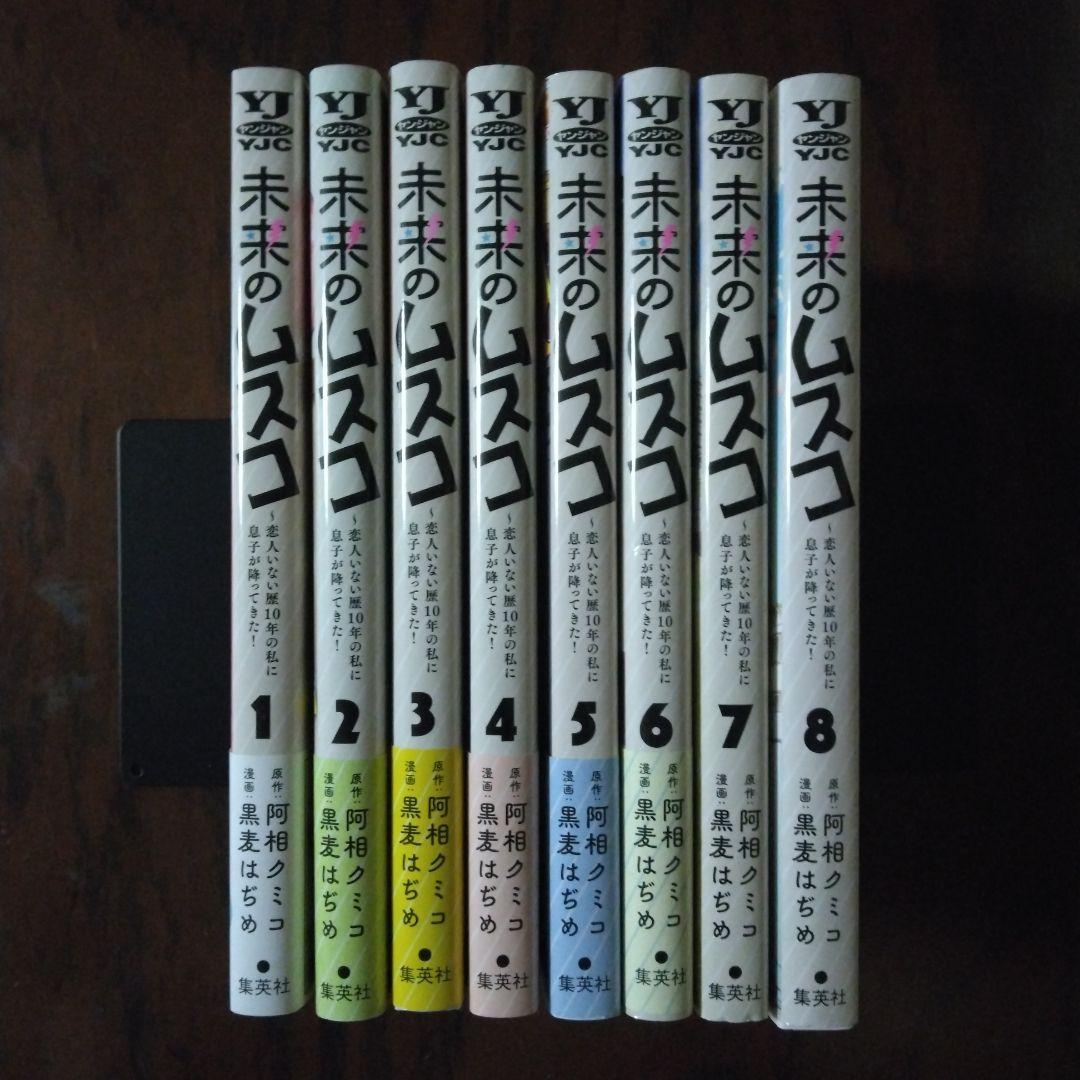 未来のムスコ～恋人いない歴10年の私に息子が降ってきた！ 全8巻セット❗