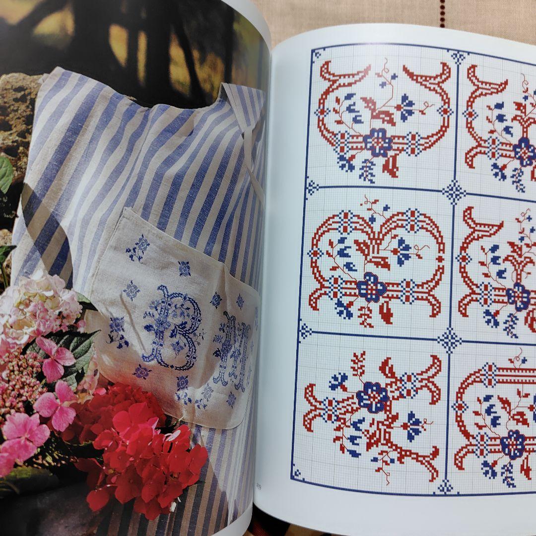 Ouvrages de Dames 未使用 クロスステッチ図案 ハードカバー洋書
