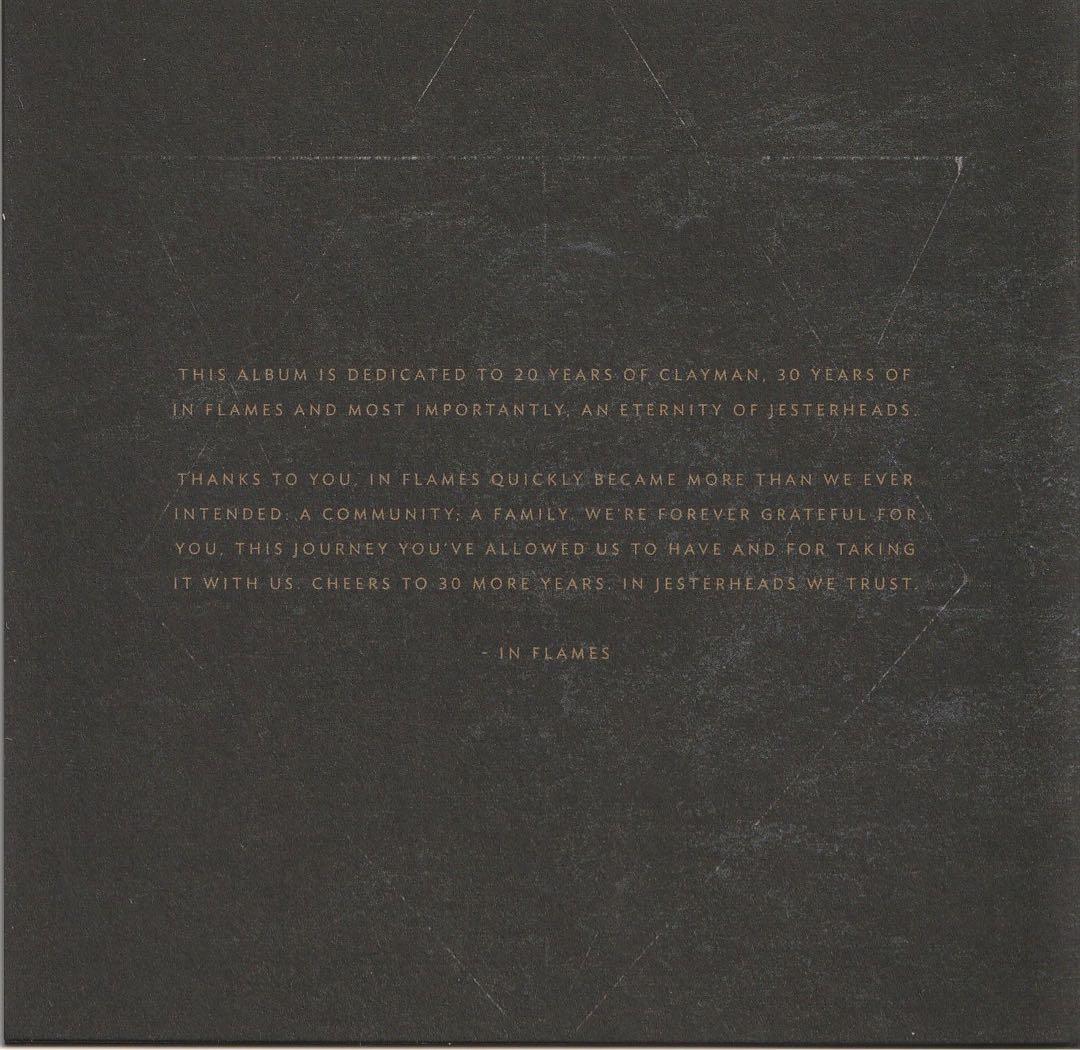 輸入盤/IN FLAME/CLAYMAN(20TH EDITION)/CD